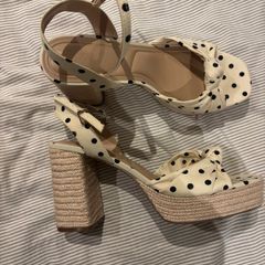 polka dot sandals