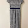 Maje Paris Boucle Tweed Jumpsuit Size 36 UK 8 Brand New Black White Image 3