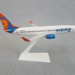 NEW Aircraft Model, Viking Airlines - Boeing 737-800 Airplane, Scale 1:200