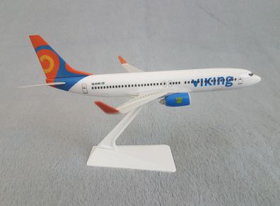 NEW Aircraft Model, Viking Airlines - Boeing 737-800 Airplane, Scale 1:200