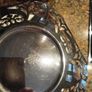 Silver Plated Cake - Sandwich Stand. Image 5