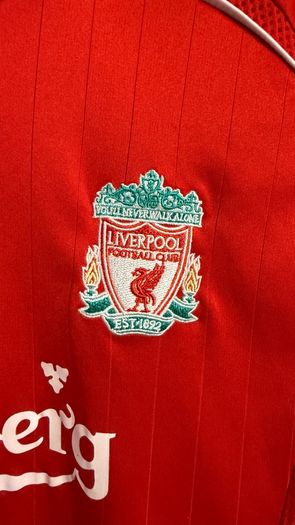 Liverpool 2007/08 adidas Jersey Kids