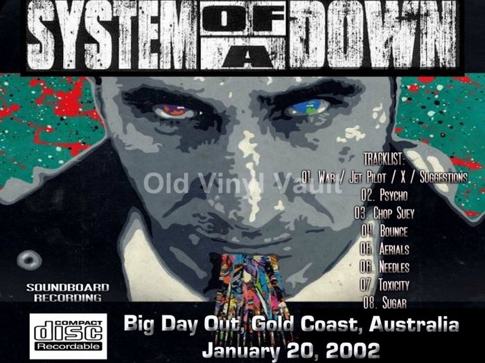 System Of A Down CD Live (Gold Coast 2002)