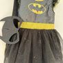 Girls Batgirl fancy dress costume Image 3