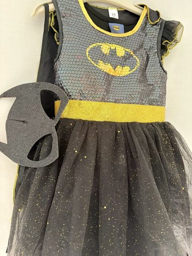 Girls Batgirl fancy dress costume