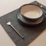 Felt Placemats 17 x 11 inch. Rectangle Place Mat With Rounded Corners Felt Table Mats Set of 4 Image 2