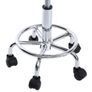 Saddle Spa Rolling White Stool with Back Support for Beauty Tattoo Image 6