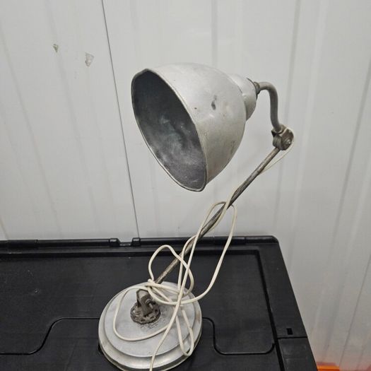 1950s industrial table lamp