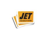 Jet Petrol Station Glossy Stickers 3-Pack