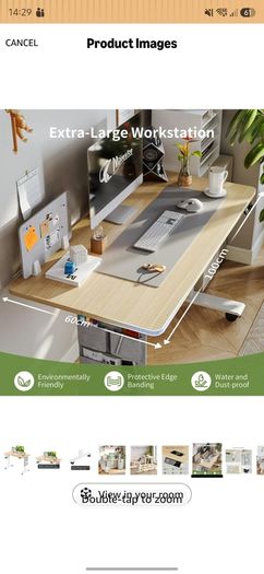 Electric Standing Desk - 100 x 60 cm
