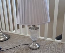 table lamp and shade