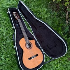Cordoba C7-CE Classical Electro-Acoustic Guitar + Hard Case