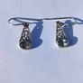 Kit Heath designer silver earrings Image 2