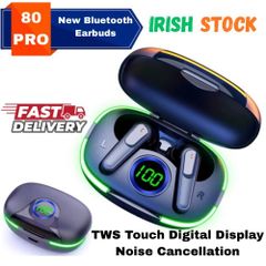 2025 PRO Bluetooth 5.1 Earbuds TWS Wireless In-Ear LED Display Noise Cancelling