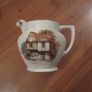 Large royal tudor ware jug / pitcher Image 2