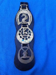 Vintage horse brasses