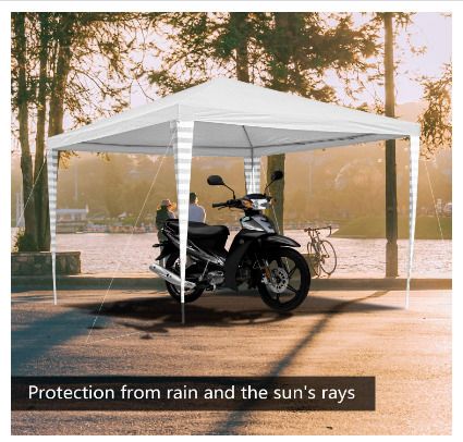 3 x 3 m Gazebo Waterproof Stable High Quality Garden Gazebo Without Side Panels Wedding Marquee UV Protection for Market Camping Weddings Festival