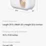 self-cleaning cat litter box Image 2