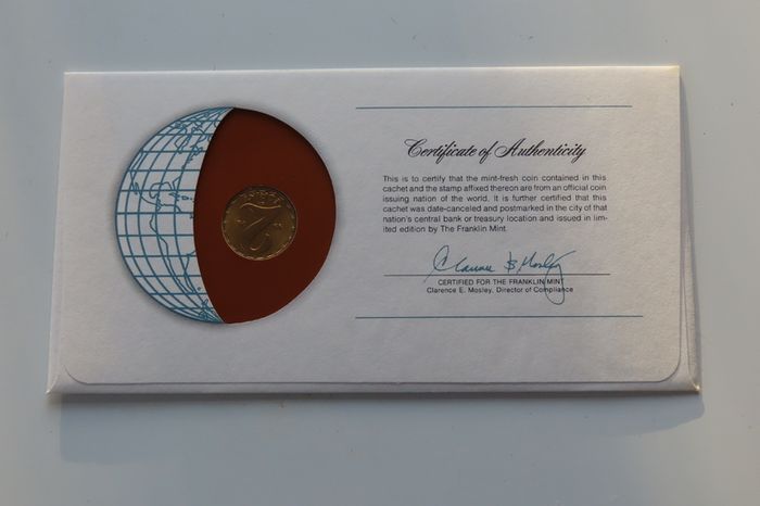 Hungary 1978 Vintage Coin Stamp cover BUNC