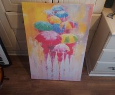 Canas art wall painting,