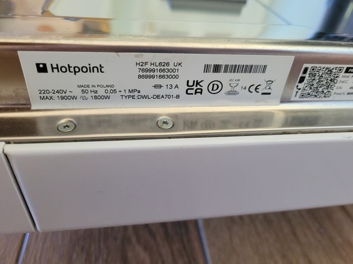 Hotpoint Dishwasher