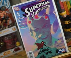 Superman Unchained #6 ! Frazer Irving 75th Anniversary Villains Variant Cover featuring Brainiac ! Limited 1 for 25!