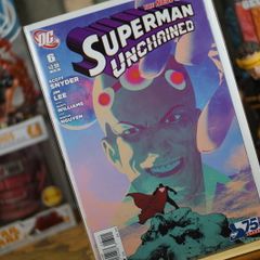 Superman Unchained #6 ! Frazer Irving 75th Anniversary Villains Variant Cover featuring Brainiac ! Limited 1 for 25!