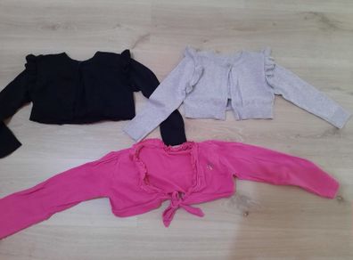 3 girls shrugs size 5-7 years