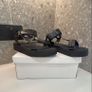 Black Croc Chunky Sports Sandals from Krush. Size UK 5 / EU 38 Image 4