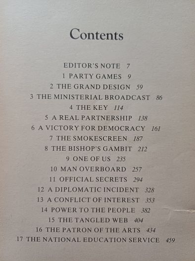 Yes Prime Minister (BBC Comedy Paperback 1989)