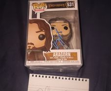 Lord of the Rings Signed Funko Pop Aragorn