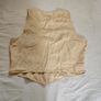 Reformation Designer Beige Twill Vest Top RRP 158E Image 7