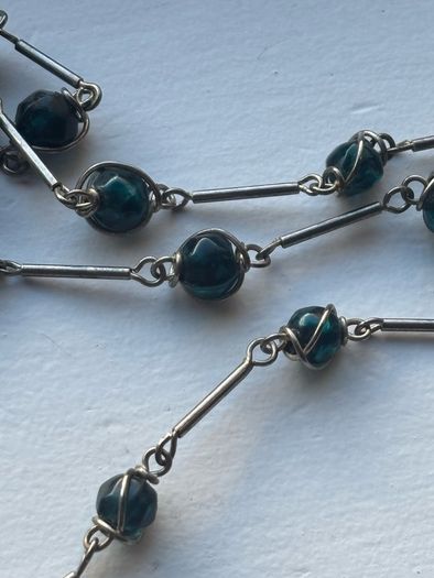 Vintage Beaded Glass Necklace