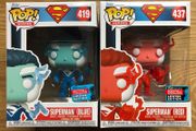 Funko DC: Superman Red &amp; Blue (Convention Exclusives)