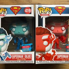 Funko DC: Superman Red & Blue (Convention Exclusives)