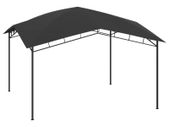 Garden Gazebo 4x4x2.9 m Anthracite 180g/m2