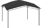 Garden Gazebo 4x4x2.9 m Anthracite 180g/m2
