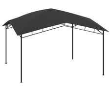 Garden Gazebo 4x4x2.9 m Anthracite 180g/m2