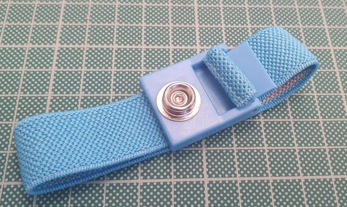 ESD Grounding Wrist Strap With 10 mm Stud