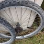 26"f front& rear wheels need tires! Image 2