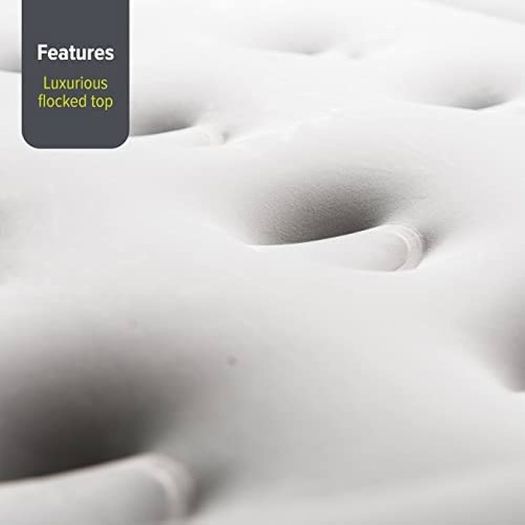 NEW SALE | AIR Bed Deluxe - Self-Inflating Airbed with Custom Fitted Sheet Included - Great Guest Bed, Camping Mattress - Built-in Pump & Headboard - Available in UK Single, Double & King - Double Size
