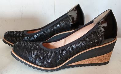 Bioeco By Arka Ladies Black Wedges