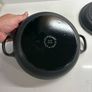 le creuset shallow casserole braiser Image 4