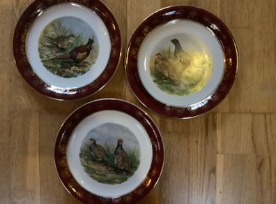 3 Lightwood & Sons Decorative Plates