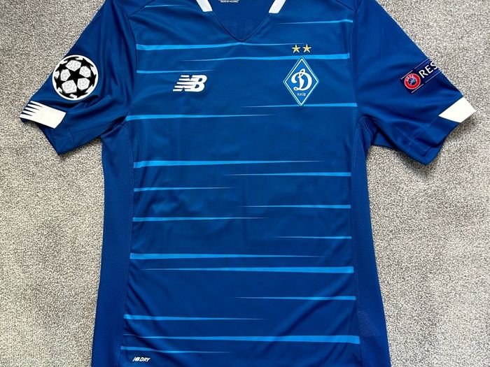 Dinamo Kyiv 2020-21 away matchworn/issue football shirt