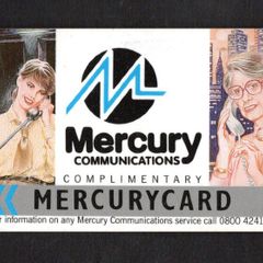 Great Britain Mercury Communication Complimentary (GPT - Magnetic) Phone Card