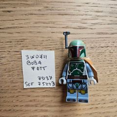 lego sw0711 boba fett, set 75137, 75243