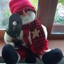 Plush Weighted Snowman Image 2