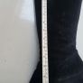 BALLY SHADY black leather suede knee high boots Sz 40.5 (Fit 7-7.5UK) - Rrp 395 (New) Image 4