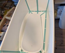 Stokke baby bath, stand and insert